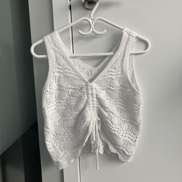 Jessica Simpson crochet / knit tank top - Size S - Picture 1 of 7